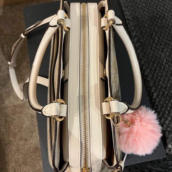 Coach Lillie Carryall bag in signature canvas print with insert included - Picture 6 of 16